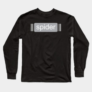 Spoiler Alert Spider Dark Long Sleeve T-Shirt